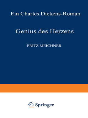 cover image of Genius des Herzens